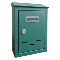 CASSETTA POSTALE 'MAGNOLIA SMALL' cm 18x6x H.26 - verde  - KASART