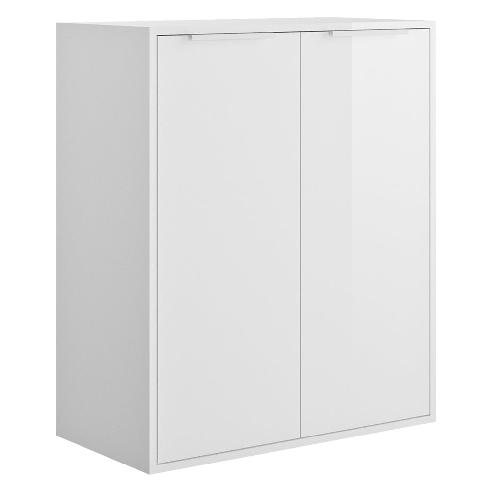 MOBILE BASE DUE ANTE LINEA 'ESPRESSO' cm. 35,3 x 72 x h.86,9 - bianco laccato  - COMPOSAD