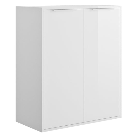 MOBILE BASE DUE ANTE LINEA 'ESPRESSO' cm. 35,3 x 72 x h.86,9 - bianco laccato  - COMPOSAD