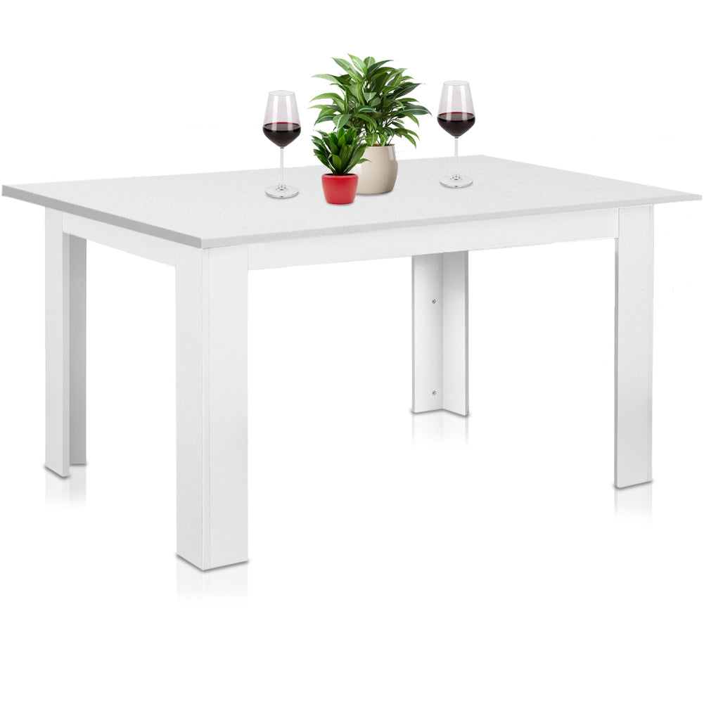 Tavolo Allungabile Cucina Sala Pranzo  da 90 a 120 x60x78cm Bianco Estensibile