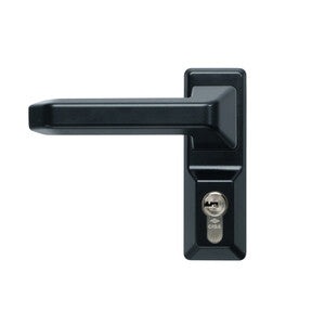 CISA 07A78.38 MANIGLIA C/CILINDRO NERO P/ANTIPAN ALPHA- 1,0 pz