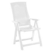 Alburni, Sedia da Esterno una Sedia Made in Italy, Bianco