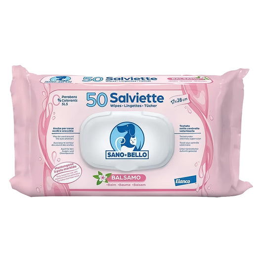 SALVETTE DETERGENTI 'SANO E BELLO' profumazione al balsamo  - SANO E BELLO