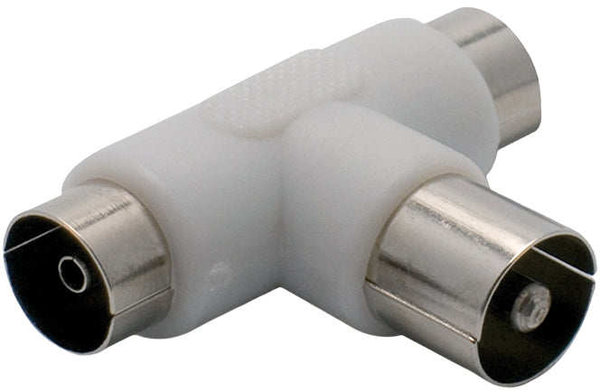 ADATTATORE TV DOPPIO  Ø mm. 9,52 10.00 pz