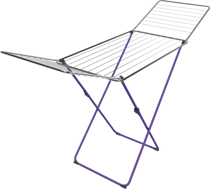 Vileda STENDIBIANCHERIA A CAVALLETTO RAINBOW cm. 199x55x93 h Stenditura mt. 20 Col. Assortiti
