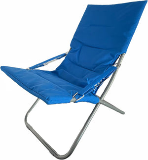 Tata Linda SDRAIO PIEGHEVOLE CAPRI cm. 83x50x93 h col. Blu