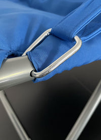 Tata Linda SDRAIO PIEGHEVOLE CAPRI cm. 83x50x93 h col. Blu