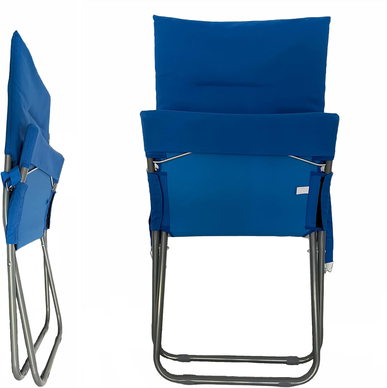 Tata Linda SDRAIO PIEGHEVOLE CAPRI cm. 83x50x93 h col. Blu