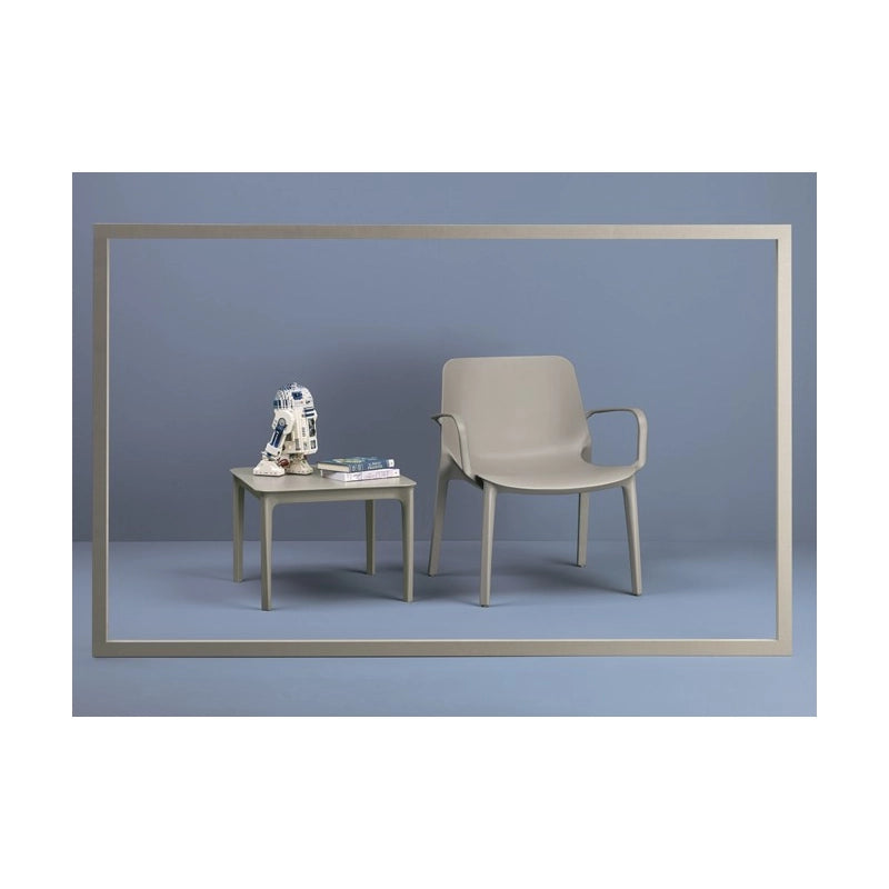 SET 2 SEDIE GINEVRA LOUNGE TECNOPOLIMERO MADE IN ITALY SCAB DESIGN - Lino 11