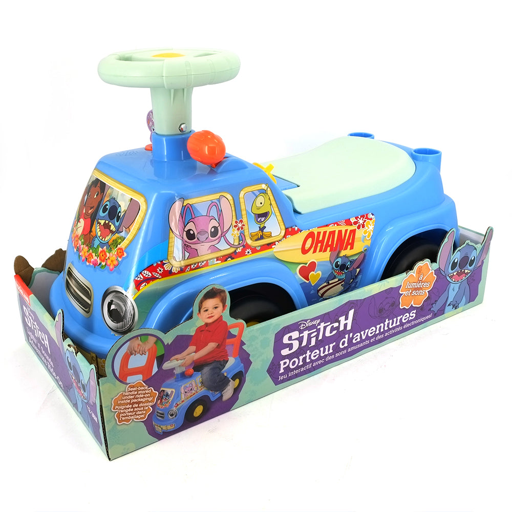 Camion Cavalcabile per Bambini Easy Van Disney Stitch Blu