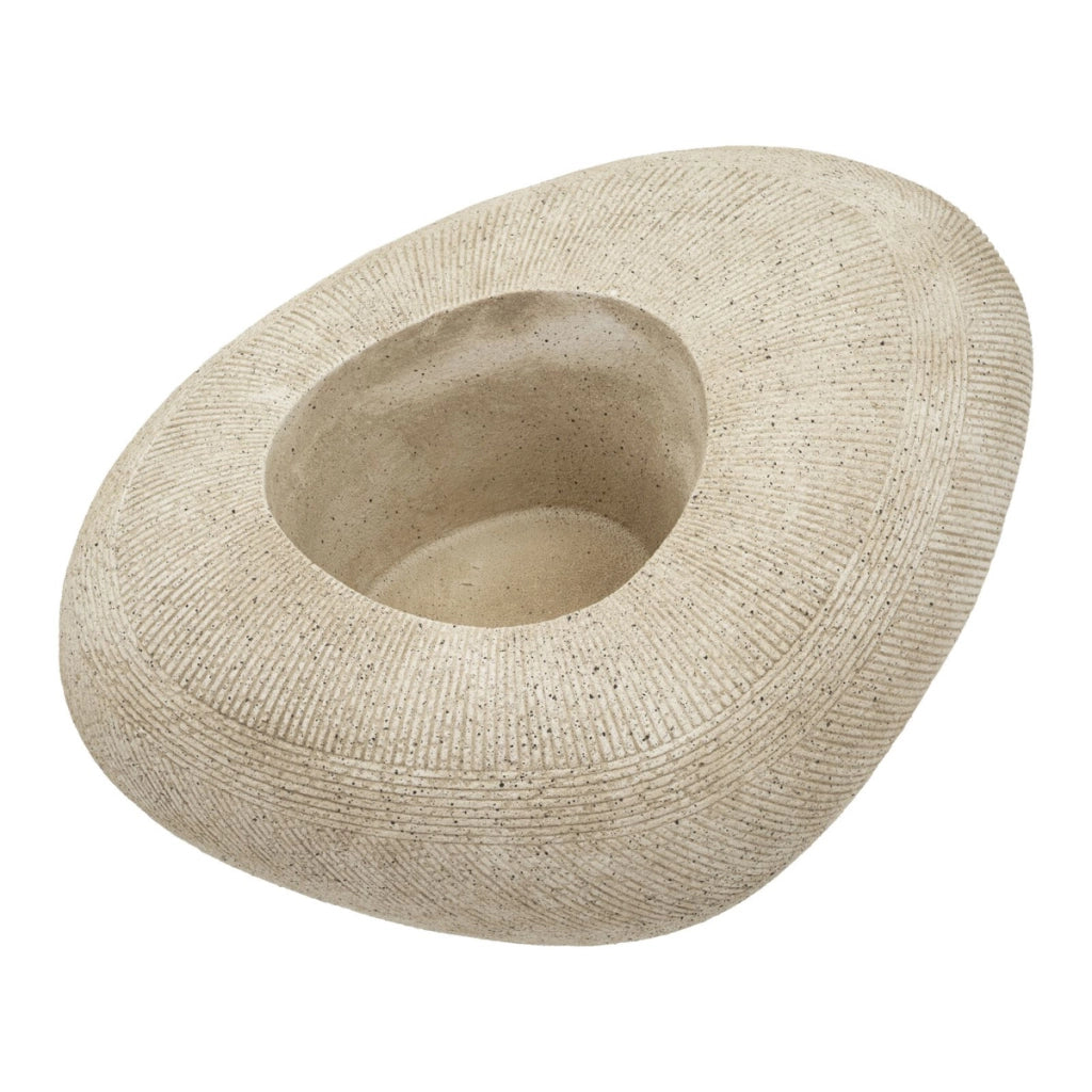 Vaso Decorativo VKH1044, Grigio, Poliresina, 78,5x56x33,5 cm