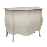 Credenza sagomata 2 porte legno grezzo 120x54x94 (2146) - Mobili 2G