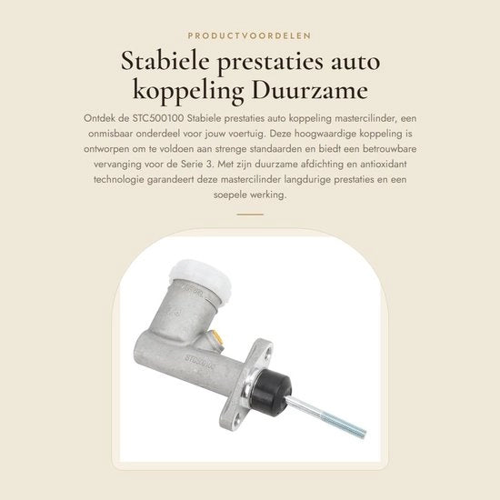 Componente di auto per mastercilindro di riparazione - Prestazioni stabili - Afdichting duratura - Prestazioni elevate - Auto componenti - Idoneo per S...
