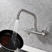 Cranio per cucina - fissaggio al muro - acciaio inossidabile - scarico flessibile