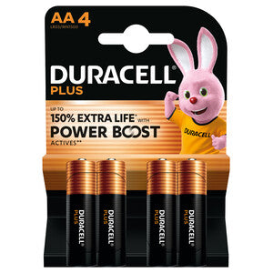 DURACELL PLUS POWERBOOST  STILO 4 PZ MN1500- 20,0 blister