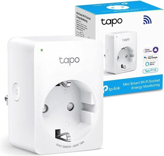 Contatto WiFi intelligente con regolazione di consumo energetico - Comando vocale e accesso a distanza