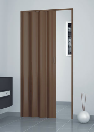 PORTA D'ARREDO PER INTERNO A SOFFIETTO- Noce cm 83x214- DH- pezzi 1