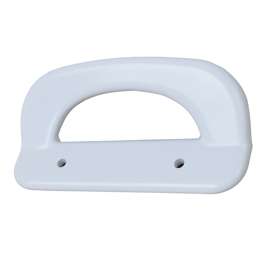 MANIGLIA PER PORTA SMERALDA A SOFFIETTO  Bianco     GIAVA