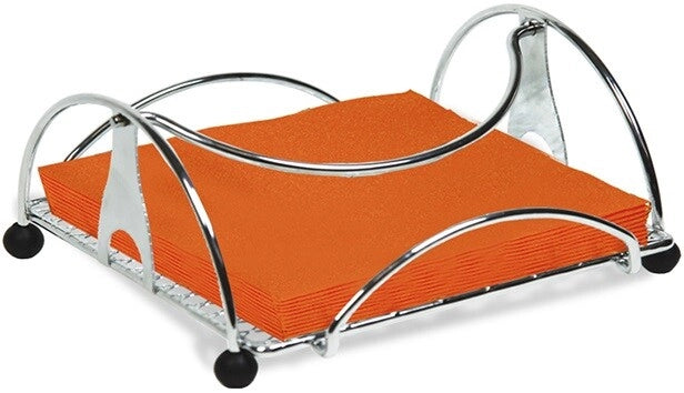 Portatovaglioli da tavolo in metallo cromato kitchen artex 19 x 19 cm