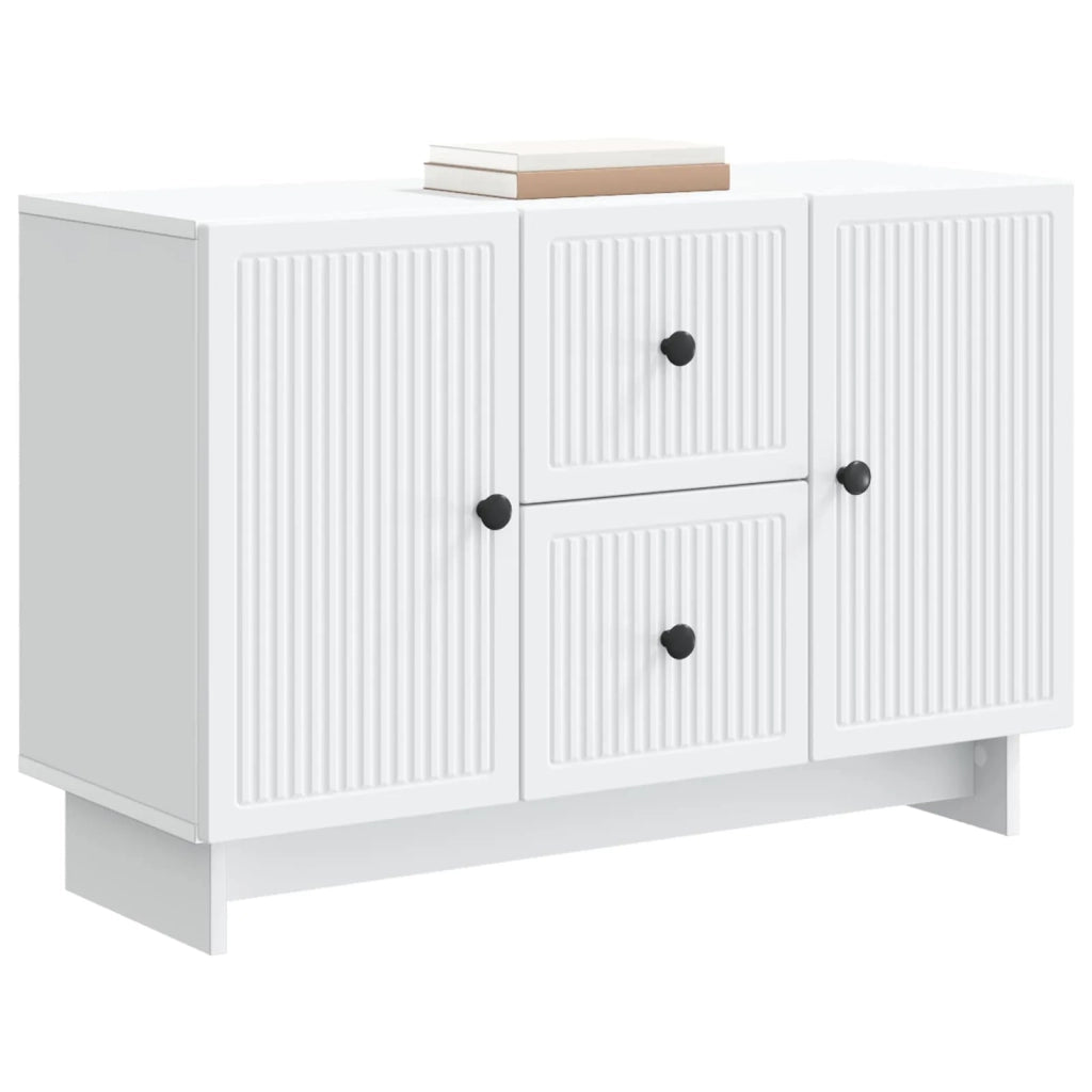 Credenza Bianco 89 x 34,5 x 60 cm Legno ingegnerizzato 893965