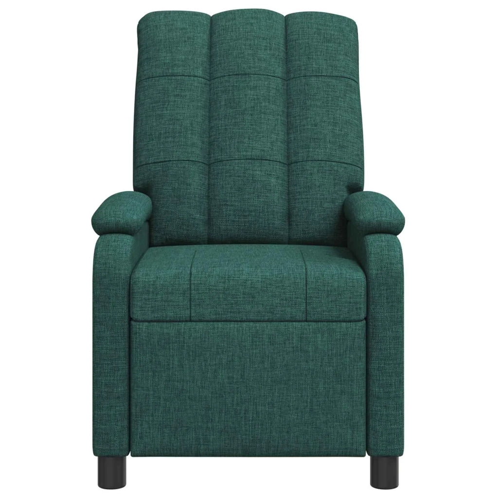 Divano Sedia-Poltrona Massaggiante Verde Scuro Tessuto 581181