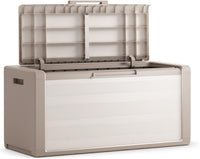 Baule portatutto in resina resistente con maniglie laterali e predisposizione lucchetto Gulliver Chest Keter