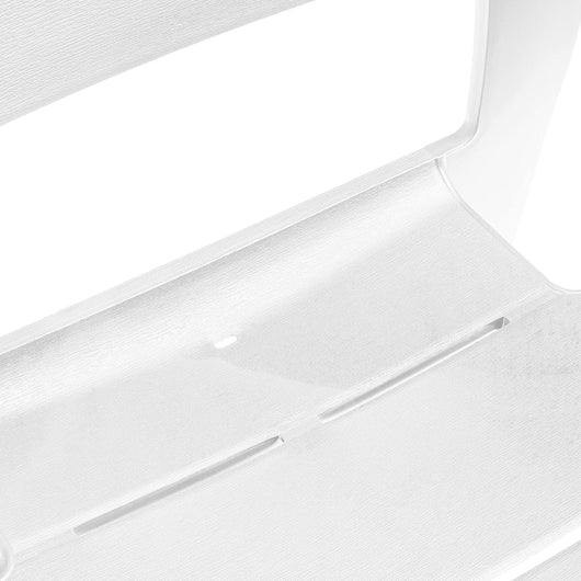 Sedia in polipropilene bianca impilabile resistente agli agenti atmosferici Julie Keter