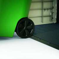 Baule porta attrezzi da esterno in resina effetto legno con doppia anta Store It Out Midi beige marrone Keter