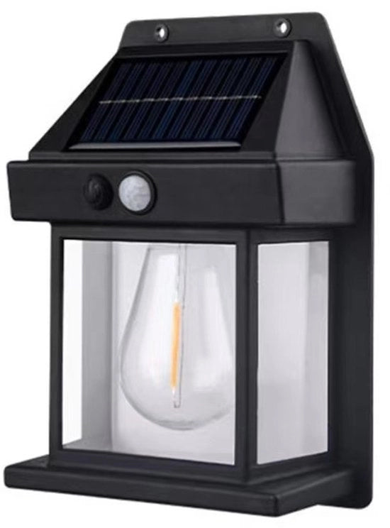 Illuminazione solare, lampade per parete esterna, illuminazione esterna con sensori di movimento
