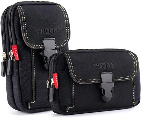 Holster universale per cellulare | Set di protezione con cinturino | Kit accessorio tasca di testa | Holster cellulare con cinturino | Tasca di testa cellulare per uomo | Borsa cellulare portatile
