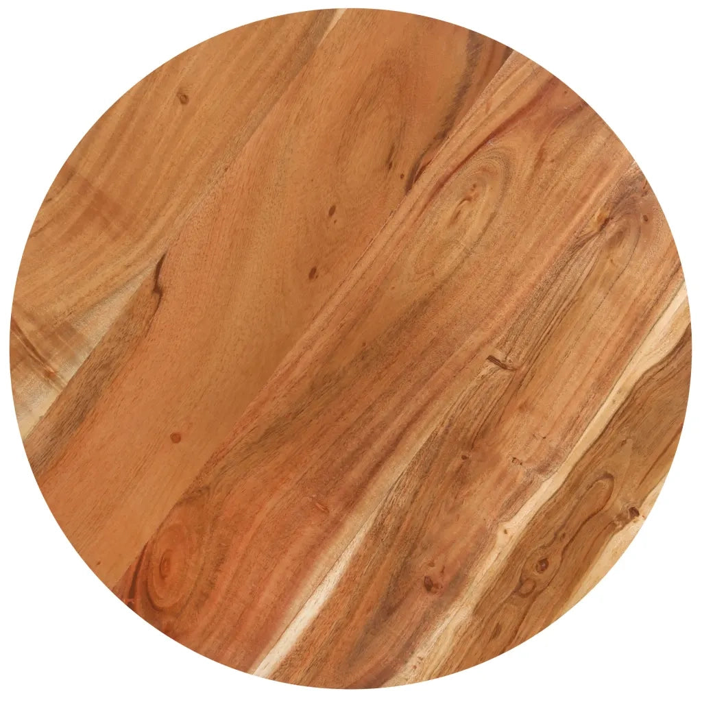 Tavolino da Bistrot Rotondo Ø60x75 cm in Legno di Acacia 320277