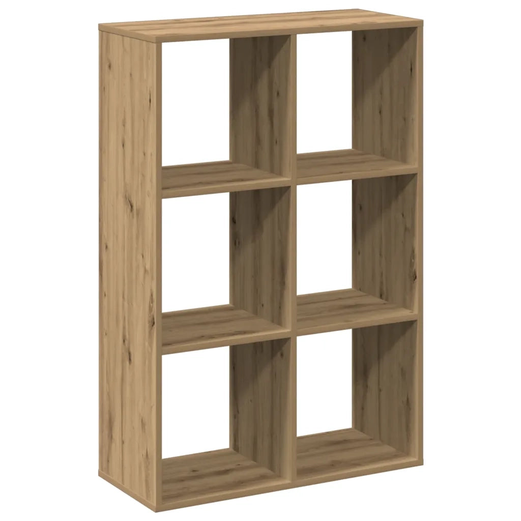 Libreria Divisorio Rovere 69,5x29x103,5 cm in Truciolato 858020