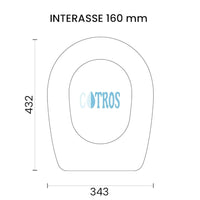Copriwater universale liuto in legno elegante e resistente