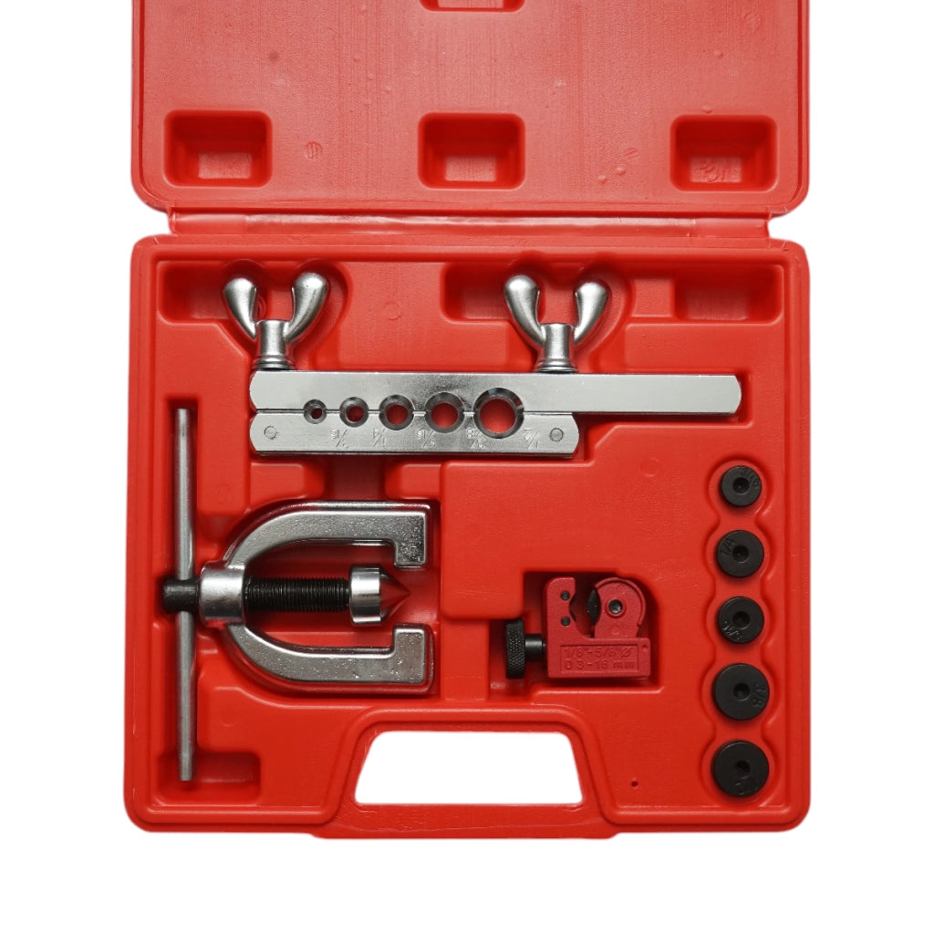 Kit per crimpare tubi freno con taglierina, 8 pezzi Breckner Germany