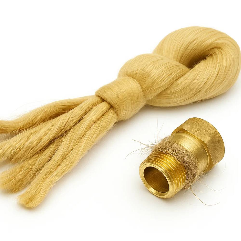 Treccia di canapa pettinata per sigillatura idraulica professionale