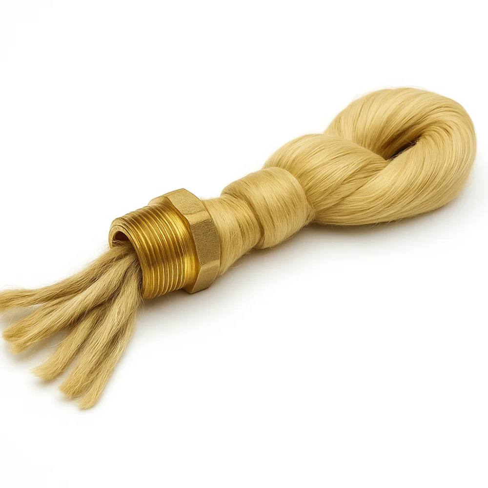 Treccia di canapa pettinata per sigillatura idraulica professionale