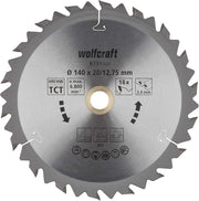 LAMA PER SEGHE CIRCOLARI MANUALI 140 MM 18 DENTI
