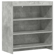 Credenza Grigio Cemento 75 x 36 x 80 cm Legno ingegnerizzato 8011110