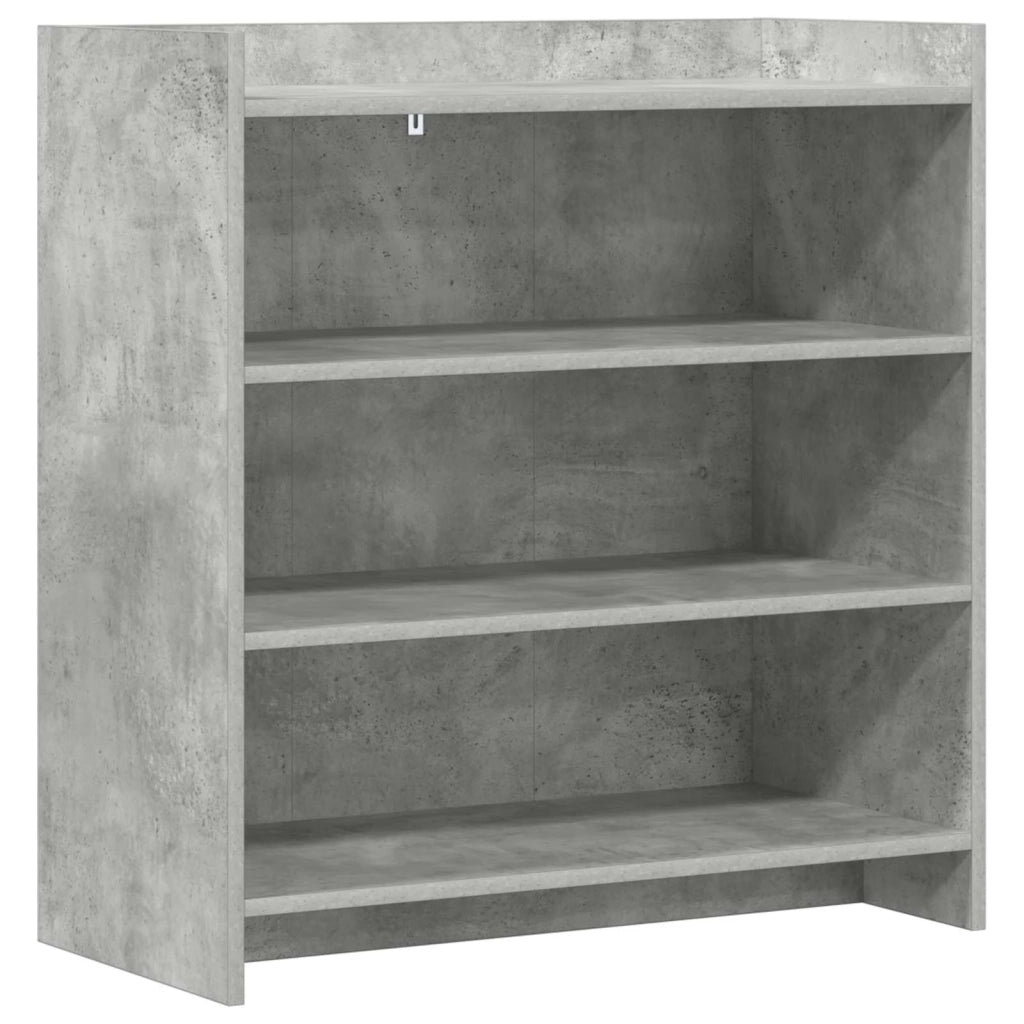 Credenza Grigio Cemento 75 x 36 x 80 cm Legno ingegnerizzato 8011110