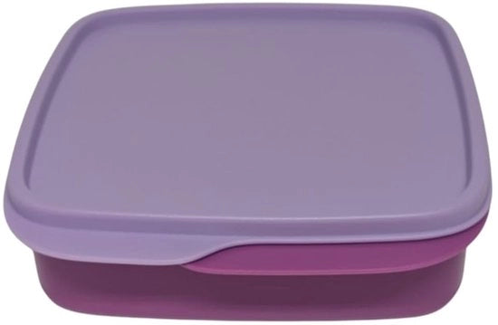 Borsa pranzo ecologo 550 ml con divisione interna e separazione per scuola (blu)