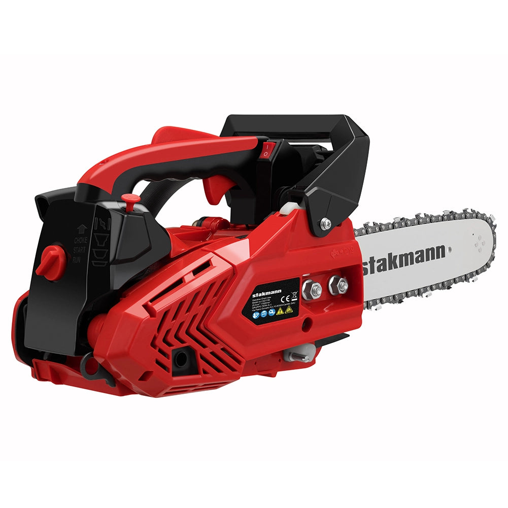 Motosega a Scoppio Benzina 2 Tempi 25,4cc Lama 30cm Taglia Legna Rami EasyStart