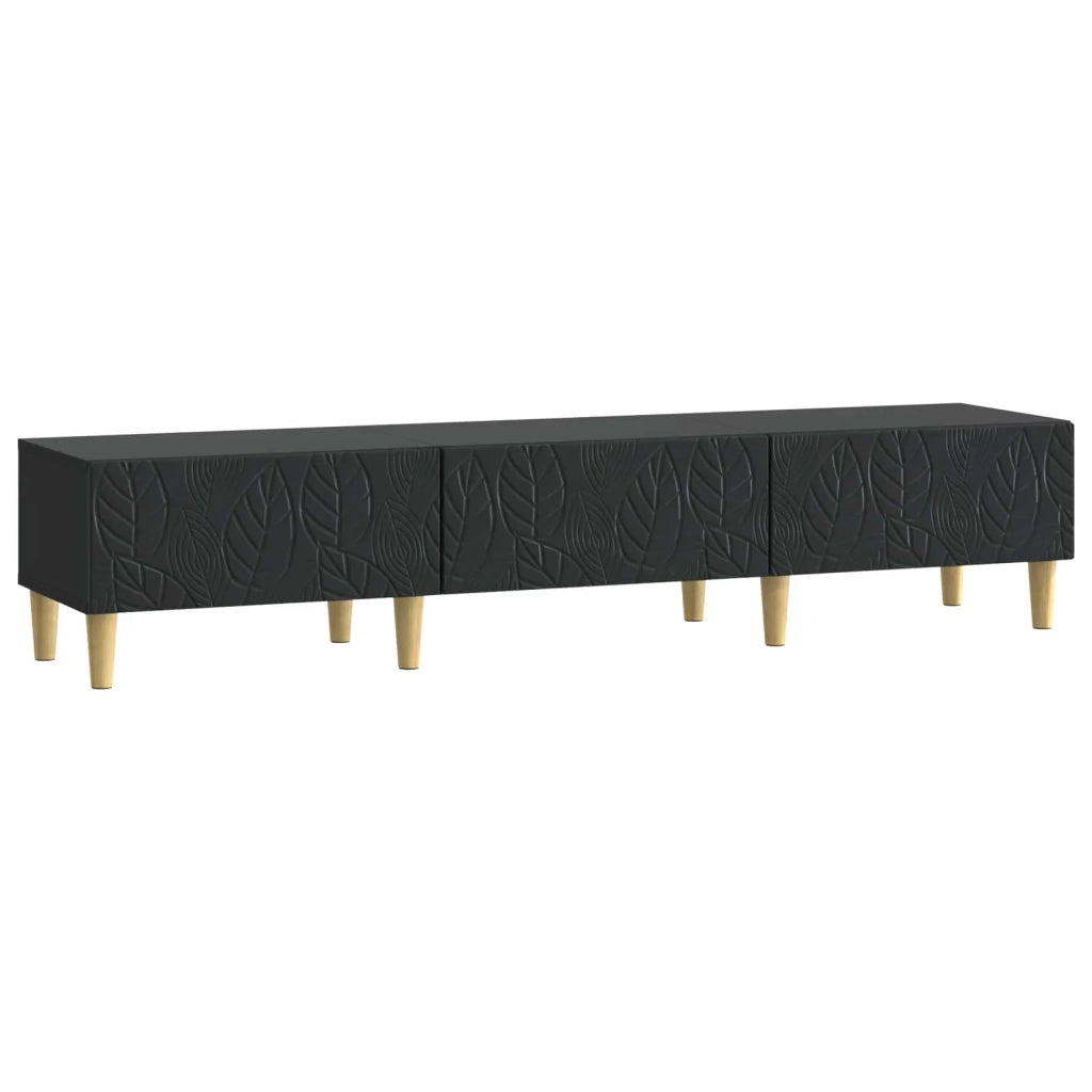 Mobile TV 147 x 34,5 x 30 cm Nero Legno ingegnerizzato 895166