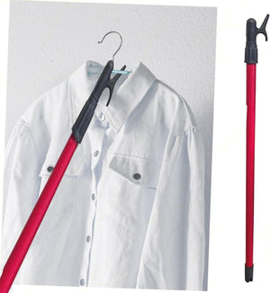 Asta appendiabiti telescopica regolabile in ferro plastificato estensibile da 85 a 160 cm Ferramenta