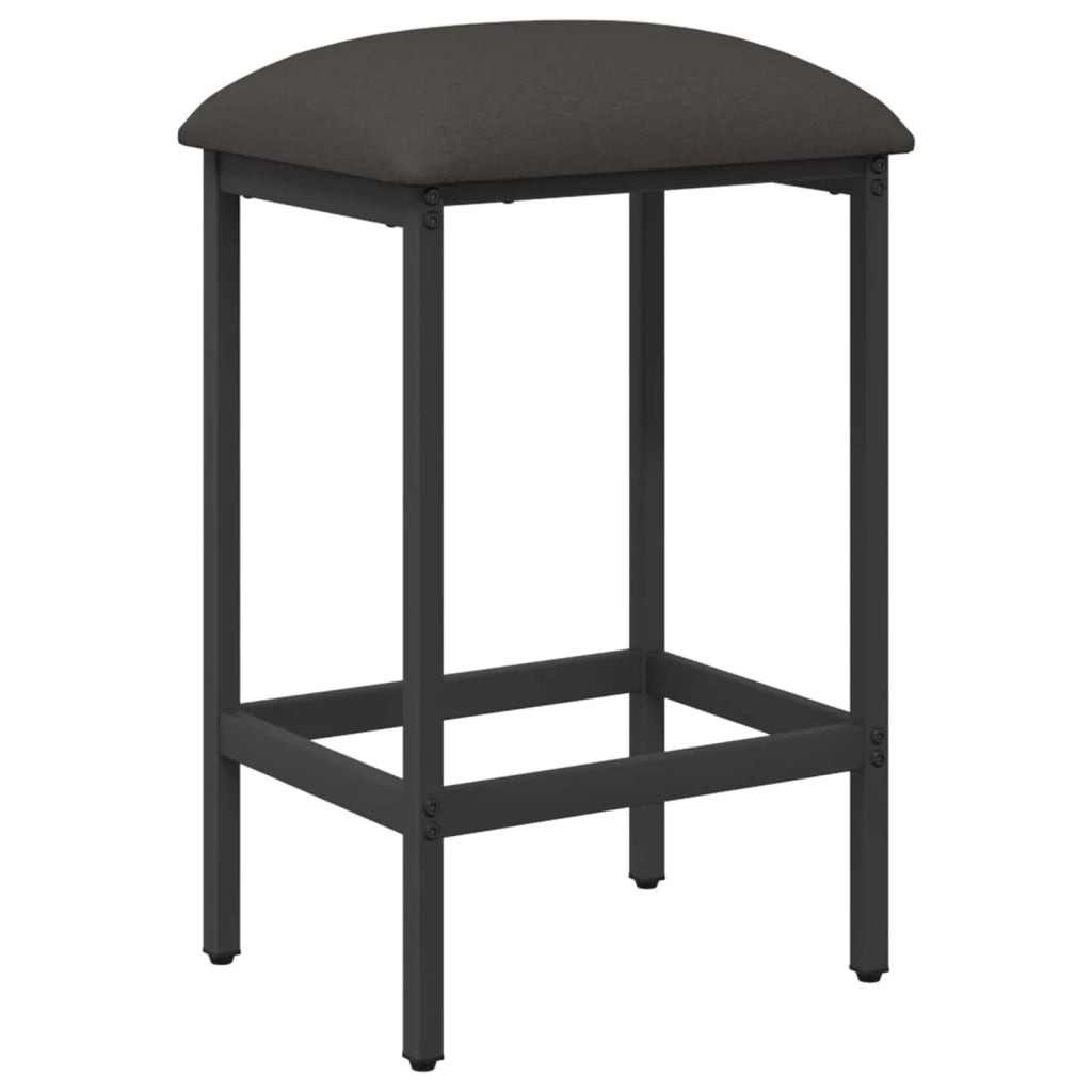 Sgabello da bar Grigio Scuro 40 x 32 x 64 cm 8006159