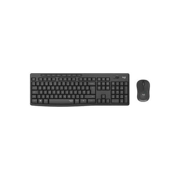Tastiera wireless logitech mk295 silent graphite - 920009797
