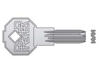 CHIAVE GREZZA PUNZONATA 7300.2- - mm.28 - 5 pezzi PREFER