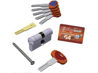 CILINDRO EUROPEO SAGOMATO EVOK64 TOP- - mm.31x61 (363BDCS3161115) - 1 pezzi SECUREMME