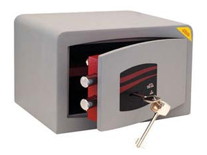 CASSAFORTE A MOBILE CON CHIAVE DOPPIA MAPPA N3803A- - mm.375x300x260h. Kg.19,5 (N3803A) 2+2 catenacci - 1 pezzi STARK