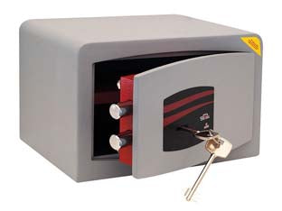 CASSAFORTE A MOBILE CON CHIAVE DOPPIA MAPPA N3803A- - mm.375x300x260h. Kg.19,5 (N3803A) 2+2 catenacci - 1 pezzi STARK