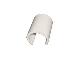 CLIPS PVC BIANCO PER SERRE- - per tubi da ø mm.8 - 1 kg
